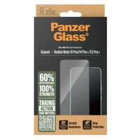 PanzerGlass Protection d'écran Ultra-Wide Fit Anti-bactérienne Xiaomi Redmi Note 14 Pro (Plus) (5G) / 13 Pro Plus (5G)