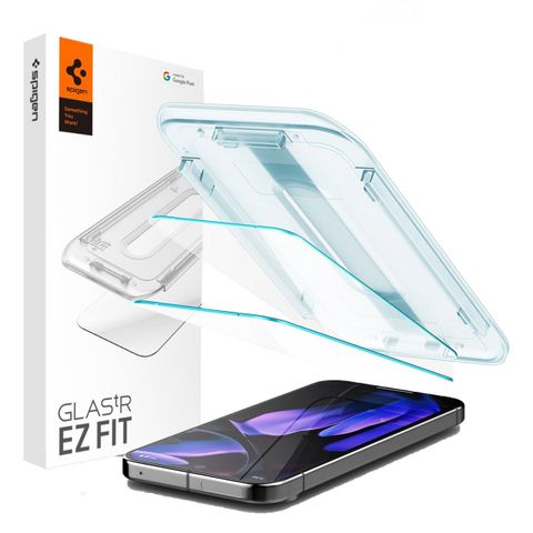 Spigen Protection d'écran en verre trempé GLAStR Fit + Applicator Google Pixel 9 Pro XL