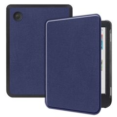 imoshion Étui de liseuse portefeuille Slim Hard Kobo Clara Colour / BW - Bleu foncé