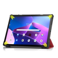 imoshion Coque tablette Trifold Lenovo Tab M10 Plus (3rd gen) - Rouge