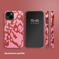 Selencia Coque arrière Vivid avec MagSafe Apple iPhone 14 - Moo’d Blush Pink