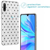 imoshion Coque Design Huawei P30 Lite - Cœurs - Noir