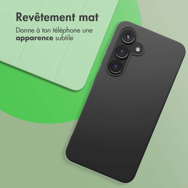 imoshion Coque Couleur Samsung Galaxy S24 - Noir