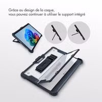 Accezz Coque Rugged avec support Microsoft Surface Pro 9 / Pro 10 / Pro 11 - Noir
