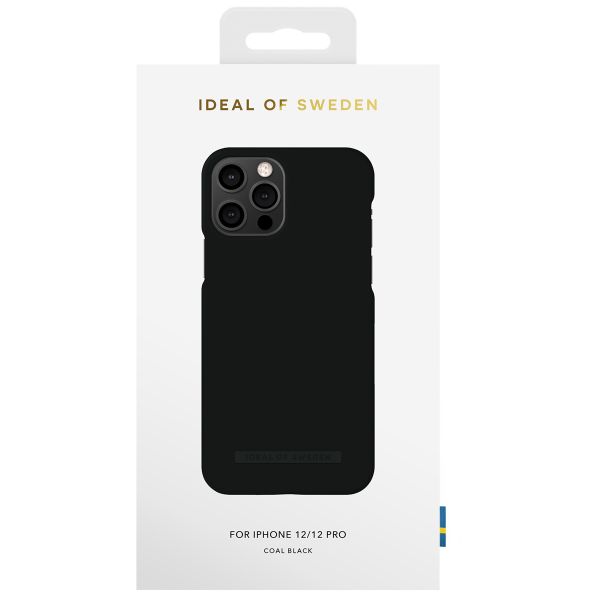 iDeal of Sweden Seamless Case Backcover iPhone 12 (Pro) - Coal Black