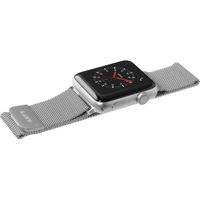 Laut Steel Loop Apple Watch Series 1-10 / SE / Ultra (2) - 42/44/45/46/49 mm - Argent