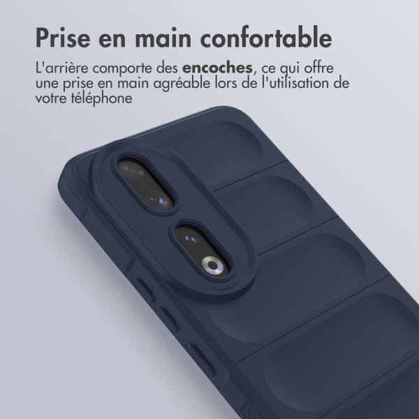 imoshion Coque arrière EasyGrip Honor 90 - Bleu foncé