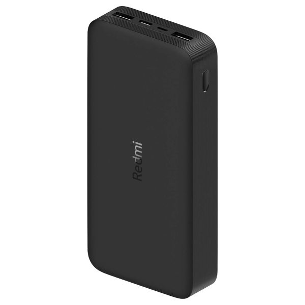 Xiaomi Batterie externe charge rapide Redmi 20 000 mAh | 18 watts - 2x USB-A - Noir