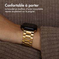 imoshion Bracelet en acier Apple Watch Series 1 á 9 / SE (38/40/41 mm) | Series 10 (42 mm) - Dorée