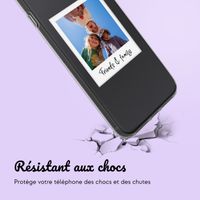 Coque avec votre propre photo et/ou texte Apple iPhone SE (2022 / 2020) / 8 / 7 - Polaroid