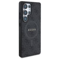 Guess Coque MagSafe Classic avec logo 4G Samsung Galaxy S25 Ultra - Noir
