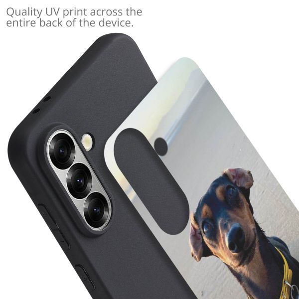 Concevez votre propre coque en gel Samsung Galaxy A56 - Noir