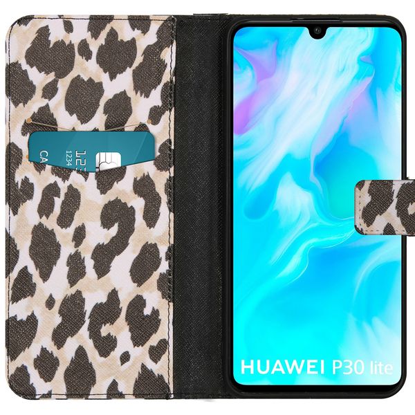 imoshion Coque silicone design Huawei P30 Lite - Golden Leopard