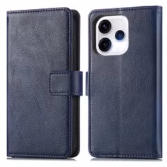 imoshion Étui de télephone portefeuille de luxe Oppo Reno15 (5G) - Bleu foncé