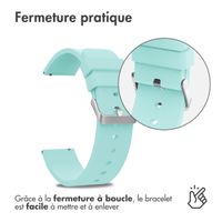 imoshion Bracelet silicone  - Connexion universelle 24 mm - Bleu