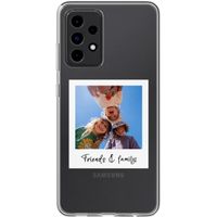 Coque personnalisée avec polaroid Samsung Galaxy A52(s) (5G/4G) - Transparent