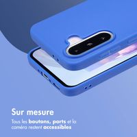 imoshion Coque Couleur Samsung Galaxy A36 / A56 - Cobalt Blue