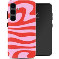 Selencia Coque arrière Vivid avec MagSafe Samsung Galaxy S24 - Dream Swirl Pink