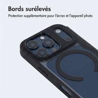 imoshion Bookcase transparente avec MagSafe Apple iPhone 17 Pro Max - Noir
