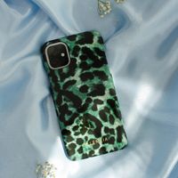 Selencia Coque Maya Fashion Samsung Galaxy A71 - Green Panther