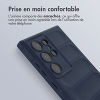 imoshion Coque arrière EasyGrip Samsung Galaxy S24 Ultra - Bleu foncé