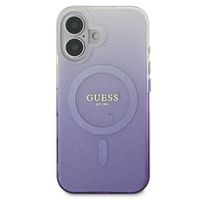 Guess Coque MagSafe IML Glitter Gradient iPhone 16 - Purple