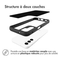 imoshion Rugged Hybrid Carbon Case Samsung Galaxy A14 (5G/4G) - Noir