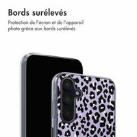 imoshion Coque Design Samsung Galaxy A35 - Leopard Lilac