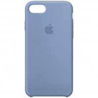 Apple Coque en silicone iPhone SE (2022 / 2020) / 8 / 7 - Azure