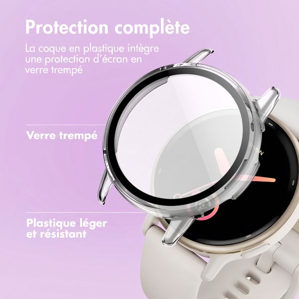 imoshion Coque rigide à couverture complète Garmin Vivoactive 5 - Transparent