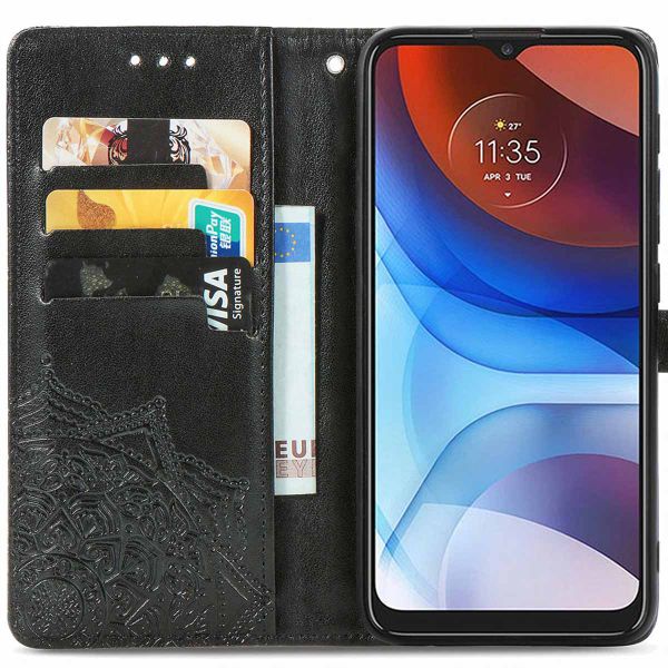 imoshion Etui de télephone Mandala Motorola Moto E7i Power - Noir