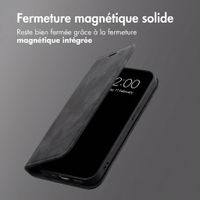 Étui de téléphone portefeuille Slim Oppo A6 (5G) - Noir