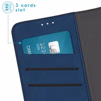imoshion Etui de téléphone de type portefeuille 2-en-1 Apple iPhone 13 Pro - Bleu