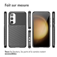 imoshion Coque arrière Thunder Samsung Galaxy S23 FE - Noir