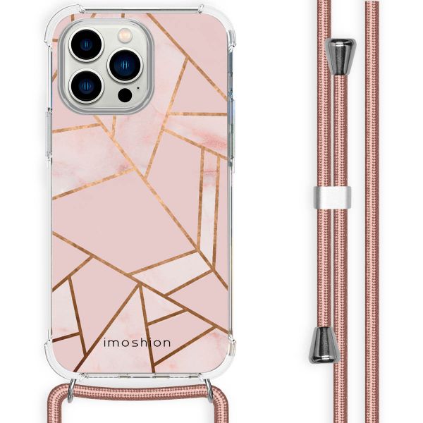 imoshion Coque Design avec cordon iPhone 14 Pro Max - Pink Graphic