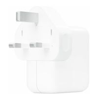 Apple Adaptateur secteur USB-C 30 W - Type G - Prise pour le Royaume-Uni - Blanc
