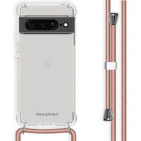 imoshion Coque avec dragonne Google Pixel 7 Pro - Rose Doré