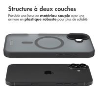 Accezz Coque Givrée Robuste avec MagSafe Apple iPhone 16 Plus - Noir