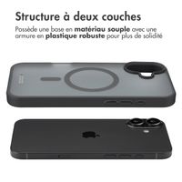 Accezz Coque Givrée Robuste avec MagSafe iPhone 16 Plus - Noir