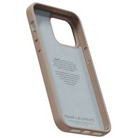 Njorð Collections Coque en tissu iPhone 14 Pro Max - Pink Sand