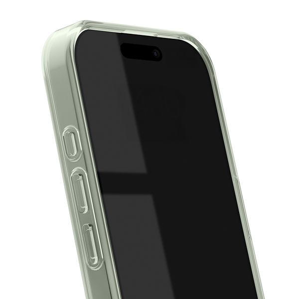 iDeal of Sweden Coque Clear MagSafe Apple iPhone 17 - Sage Green