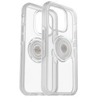 OtterBox Coque Otter + Pop Symmetry iPhone 14 Pro - Transparent