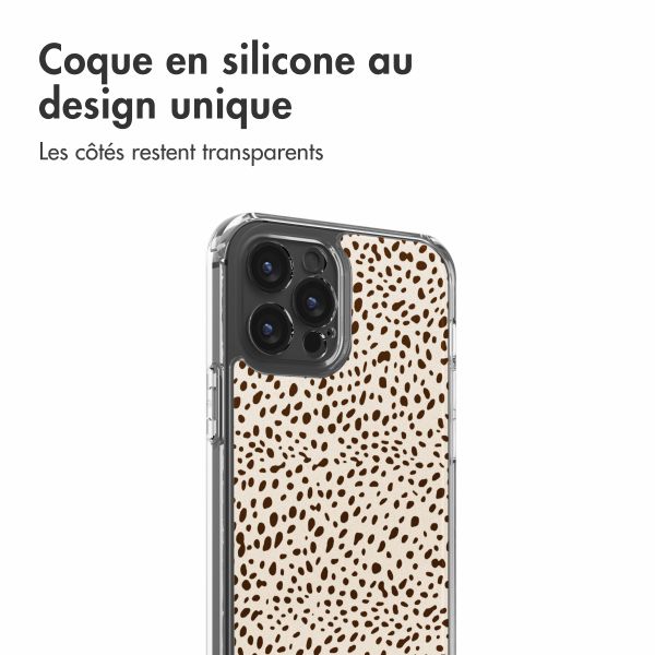 imoshion Coque Design Apple iPhone 12 (Pro) - Desert Dots