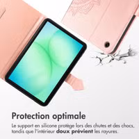 imoshion Coque tablette Samsung Galaxy Tab A11 Plus - Rose Gold