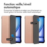 imoshion Coque tablette Trifold Apple iPad Air 13 pouces (2025) M3 / (2024) M2 - Rose Doré