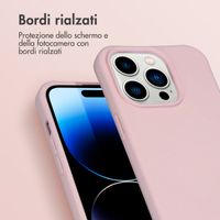 imoshion Coque de couleur avec cordon amovible Apple iPhone 14 Pro - Rose