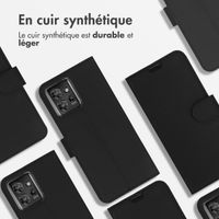 Accezz Étui de télephone Wallet Motorola ThinkPhone - Noir