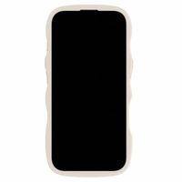 Holdit Coque Wavy Apple iPhone 16 Pro Max - Transparent / Light Beige