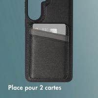 imoshion Coque arrière avec porte-cartes et support Samsung Galaxy S26 Plus - Noir