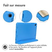 imoshion Coque kidsproof avec poignée Samsung Galaxy Tab A9 Plus - Bleu